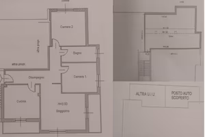 Trilocale ristrutturato in classe c con sottotetto