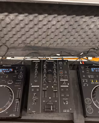Pioneer DJ Set completo - 2 CDJ-350 + DJM 350