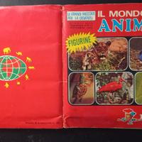 Album figurine Il mondo degli animali Panini 1970