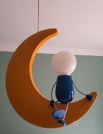 Lampadario a Luna Lunardo anche per lampadine LED