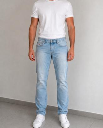 Jeans Guess originale chiaro da uomo taglia S-M