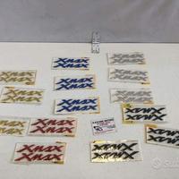 Coppia adesivi in rilievo Xmax