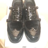 Scarpe derby francesine Oxford BIBI LOU 40 Nuove