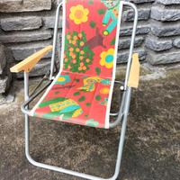 sedia pieghevole bambini anni 70