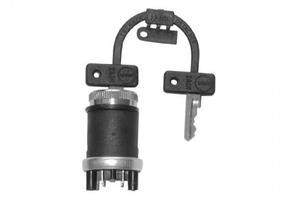 Commutatore a chiave 2 posizioni 4 faston per moto