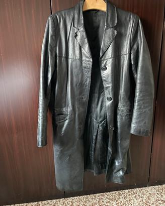 Cappotto in pelle