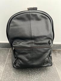 Zaino Timberland pelle martellata nero NUOVO