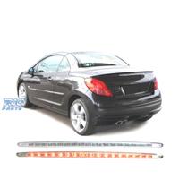 TERZO STOP PER PEUGEOT 207 CC A LED CROMATO