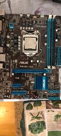 Asus matherbord p8h61-mx,procesore,ram