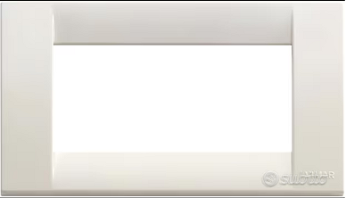 Placca Classica 4M Bianco Idea VIMAR 16744.04