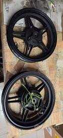 cerchi lega 12 " pitbike