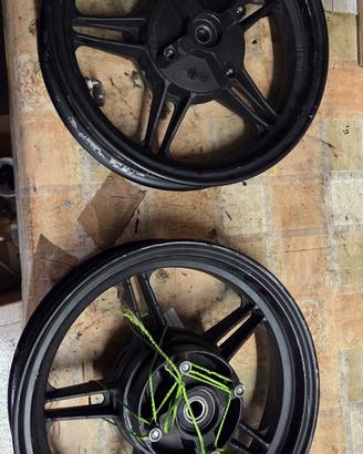 cerchi lega 12 " pitbike