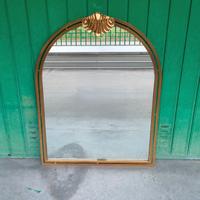 Specchio produzione italiana anni 70 con decoro