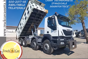 IVECO TRAKKER 500-2017-RIBALTABILE TRILAT-SPANDIS