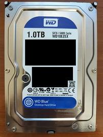hard disk hdd 1 tb western digital blue 3.5 sata