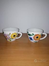 tazze ceramica vintage 