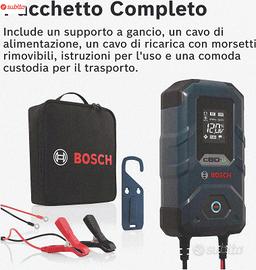  Bosch C80-Li Caricabatterie per auto, 12V / 15 A