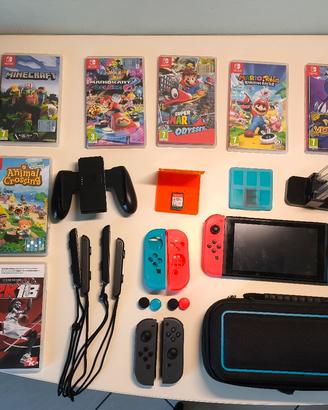Nintendo switch 1 e  11 giochi