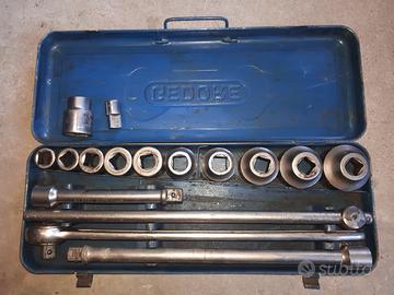 Gedore SET CHIAVI A BUSSOLA 3/4" con scatola 