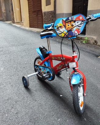 Bicicletta 10" Paw patrol