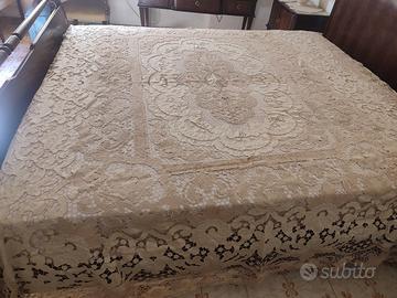copriletto matrimoniale in pizzo 