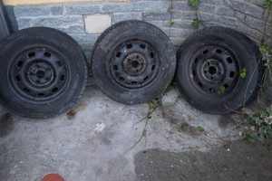 N3 cerchi più gomme invernali VW Transporter