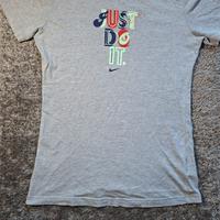 Tshirt Nike Just Do It grigio melange
