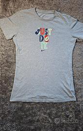 Tshirt Nike Just Do It grigio melange