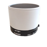 SPEAKER BLUETOOTH PORTATILE MP3 OVBOOST bianco