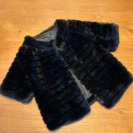 Coprispalla in pelliccia