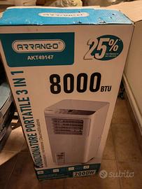 Condizionatore portatile 8000 btu