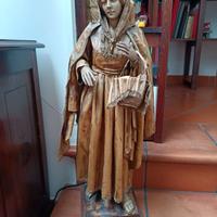 Statua cartapesta inizi 900