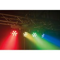 Sistema 4 fari piatti per dj luci discoteca effett