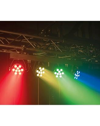 Sistema 4 fari piatti per dj luci discoteca effett