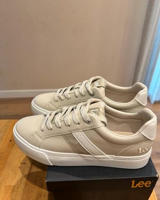 Sneakers donna beige nuove