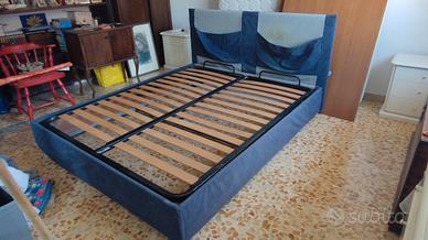Letto contenitore matrimoniale 