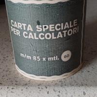 rotolo carta per calcolatrice 