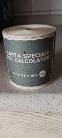 rotolo carta per calcolatrice 