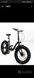 bici pieghevole fat bike 