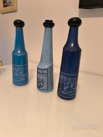 Bottiglie Salvador Dali’ Vetro Rosso Antico 