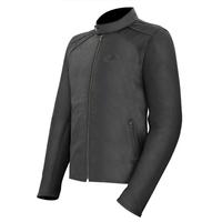 giacca in Pelle Uomo Gasoline VERACITY Nero