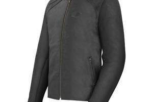 giacca in Pelle Uomo Gasoline VERACITY Nero