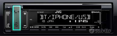 Autoradio jvc  bluetooth perfetto