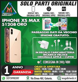 IPHONE XS MAX 512gb GOLD - TOTALMENTE ORIGINALE