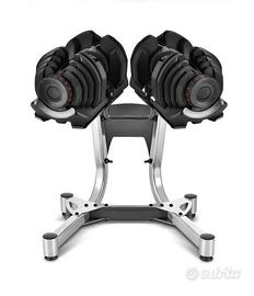 Manubri Regolabili 5-40kg Bowflex + RACK