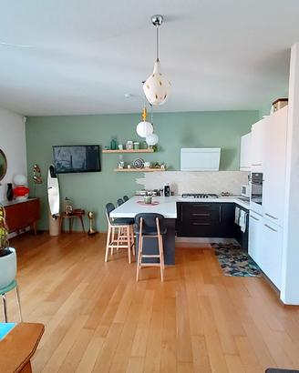 Attico duplex con balcone e terrazzo 40mt