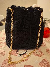 Borsa all'uncinetto 