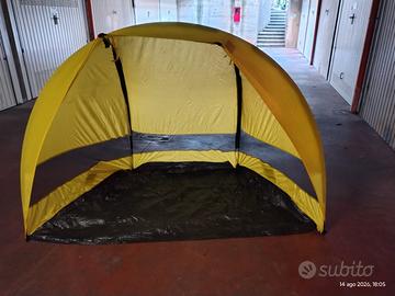 tenda campeggio o spiaggia