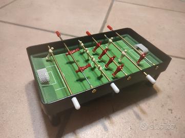 Mini calcio balilla metallo