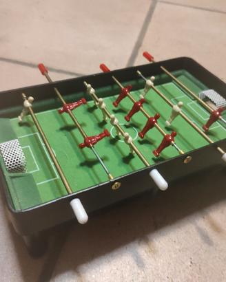 Mini calcio balilla metallo